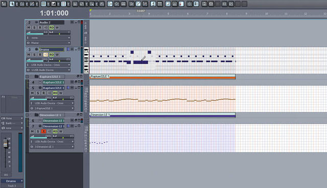 blank The MIDI Magnifier makes it easy to edit MIDI in the arrangement view.